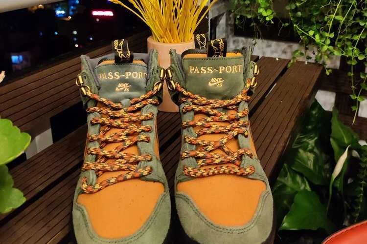 【スニダンで購入可】3/5・3/8発売 PASS~PORT × Nike SB Dunk High "Work Boot" 抽選/定価/販売店舗まとめ 10枚目