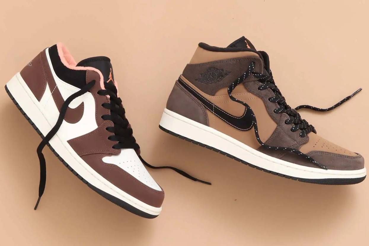 【スニダンで購入可】12/28発売 Nike Air Jordan 1 SE Brown 2type 抽選/定価/販売店舗まとめ 3枚目