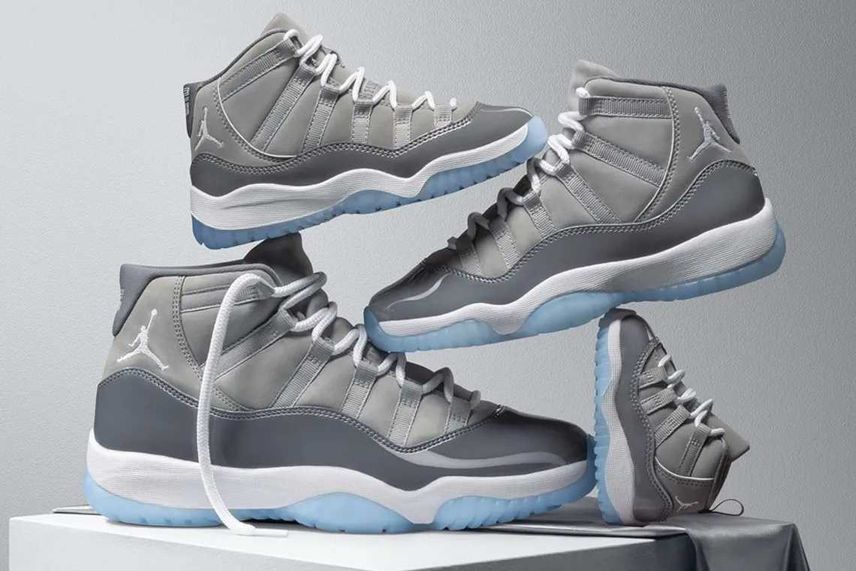 【販売リンクあり】12/11発売 Nike Air Jordan 11 "Cool Grey" 抽選/定価/販売店舗まとめ