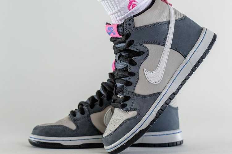 【スニダンで購入可】 1/8・28発売 Nike SB Dunk High Pro "Medium Grey" 抽選/定価/販売店舗まとめ 7枚目