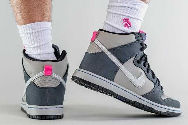 【スニダンで購入可】 1/8・28発売 Nike SB Dunk High Pro "Medium Grey" 抽選/定価/販売店舗まとめ 11枚目