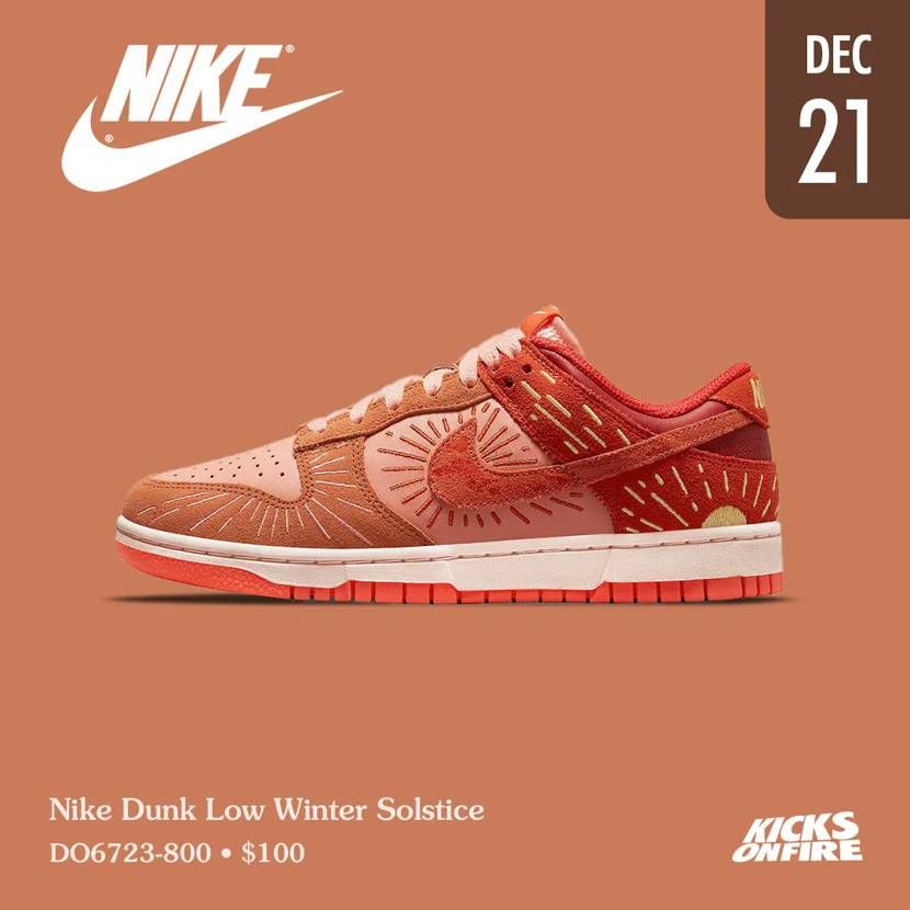 【販売リンクあり】海外12/16発売 Nike WMNS Dunk Low NH "Winter Solstice" 抽選/定価/販売店舗まとめ 11枚目