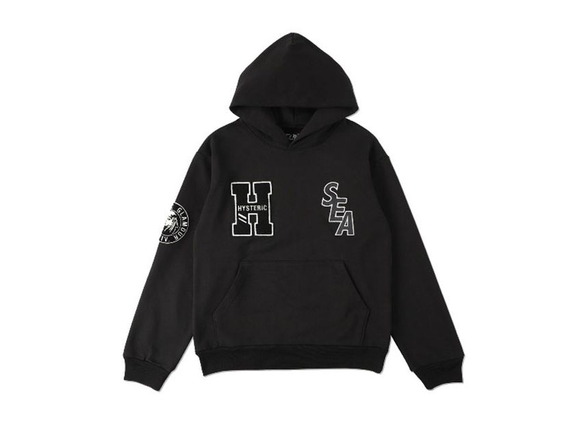 WIND AND SEA x HYSTERIC GLAMOUR Hoodie