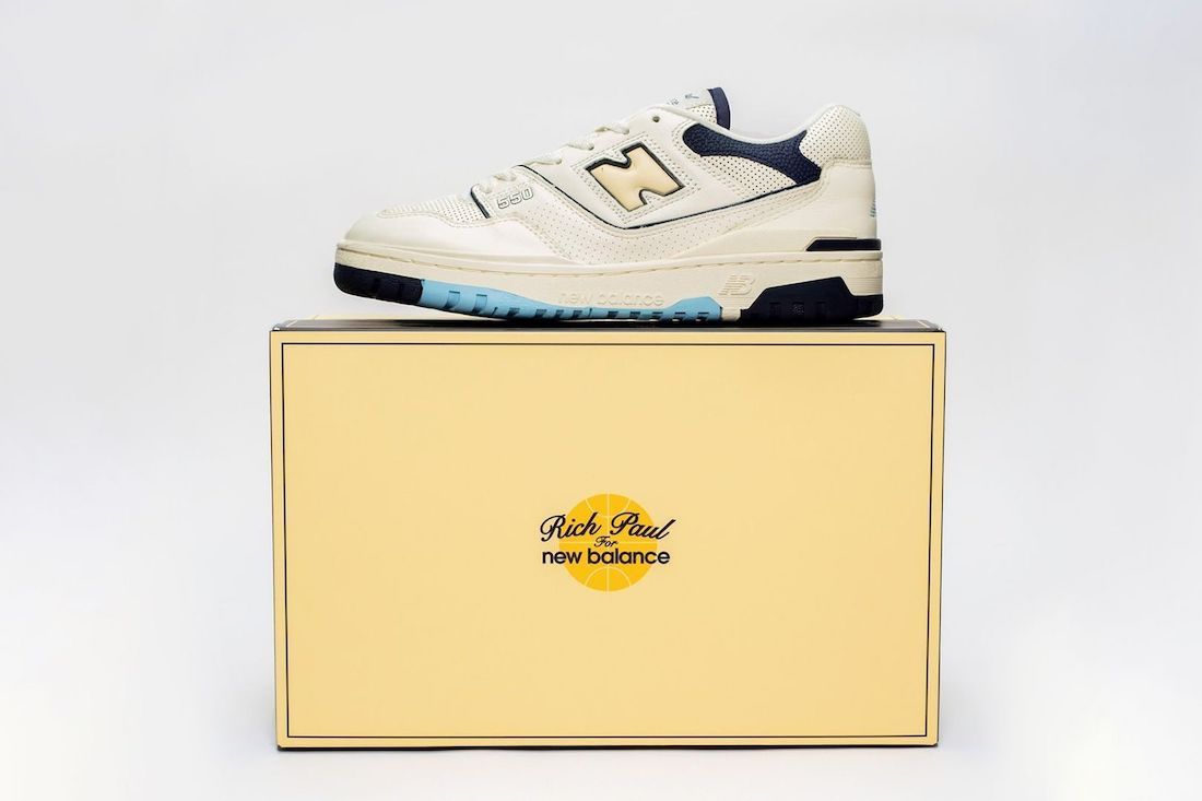 【スニダンで購入可】12/10・12/11発売 Rich Paul × New Balance BB550 RP1 "UNC" 抽選/定価/販売店舗まとめ 2枚目