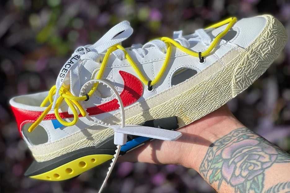 【スニダンで購入可】4/8・4/17発売 Off-White × Nike Blazer Low 2colors 抽選/定価/販売店舗まとめ 8枚目