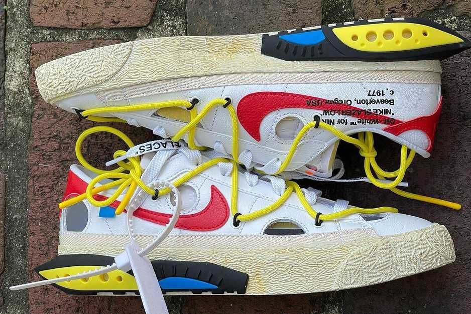 【スニダンで購入可】4/8・4/17発売 Off-White × Nike Blazer Low 2colors 抽選/定価/販売店舗まとめ 9枚目