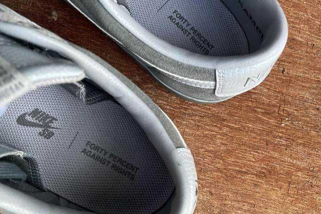 【スニダンで購入可】12/20発売 FORTY PERCENT AGAINST RIGHTS × Nike SB Blazer Low 2colors 抽選/定価/販売店舗まとめ 15枚目