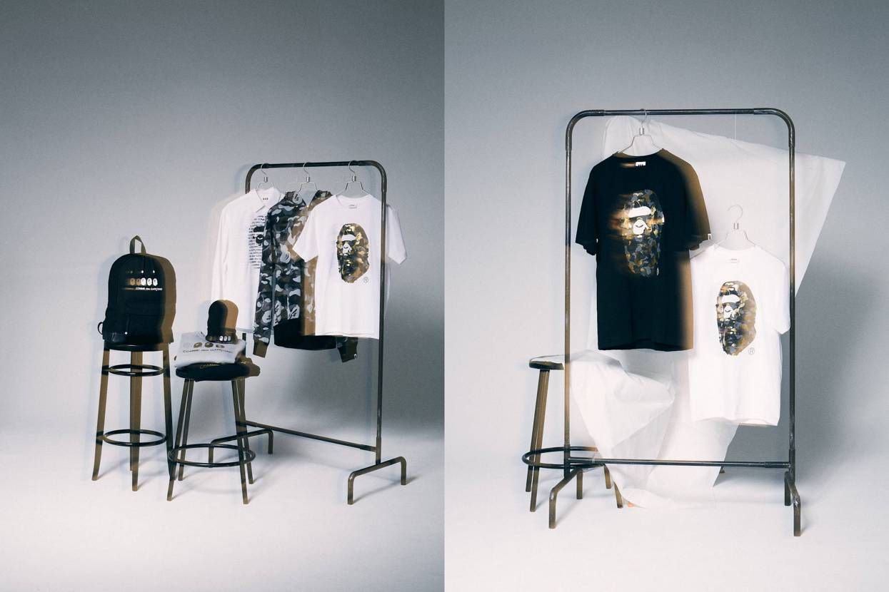 【販売リンクあり】12/11・12/12発売 BAPE × COMME des GARCONS Collection 抽選/定価/販売店舗まとめ 2枚目