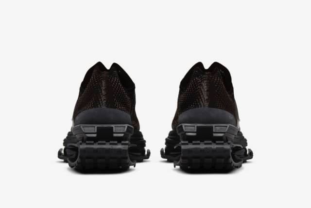 【スニダンで購入可】12/20発売 Matthew M Williams x Nike Zoom MMW 4 "Black/Brown" 抽選/定価/販売店舗まとめ 4枚目