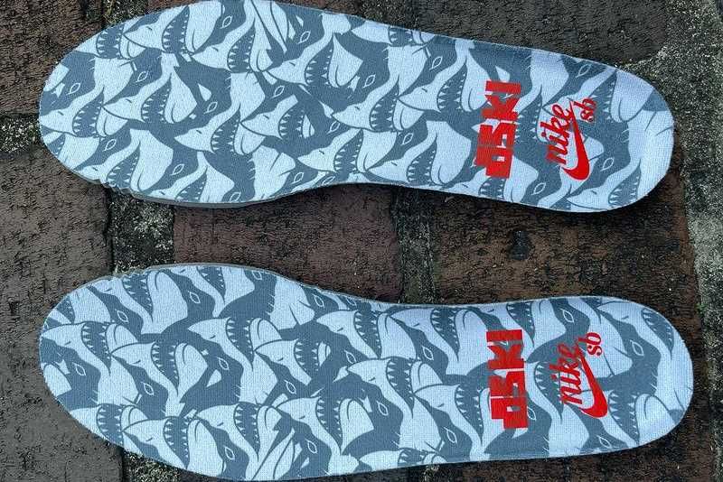 【スニダンで購入可】3/12発売 Oski × Nike SB Dunk High Pro ISO "White Shark" 抽選/定価/販売店舗まとめ 15枚目