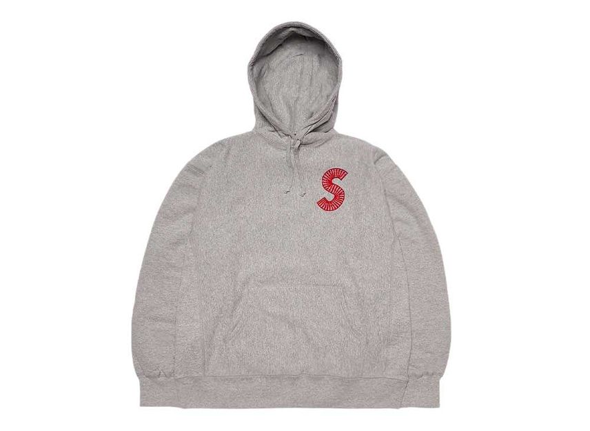Supreme s logo hooded top sweatshirt