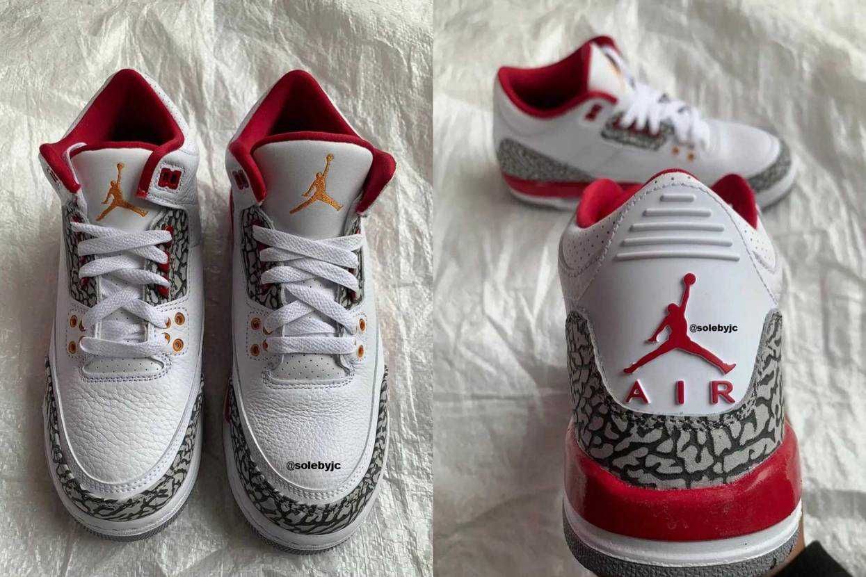 【スニダンで購入可】2/24発売 Nike Air Jordan 3 "Cardinal Red" 抽選/定価/販売店舗まとめ 17枚目