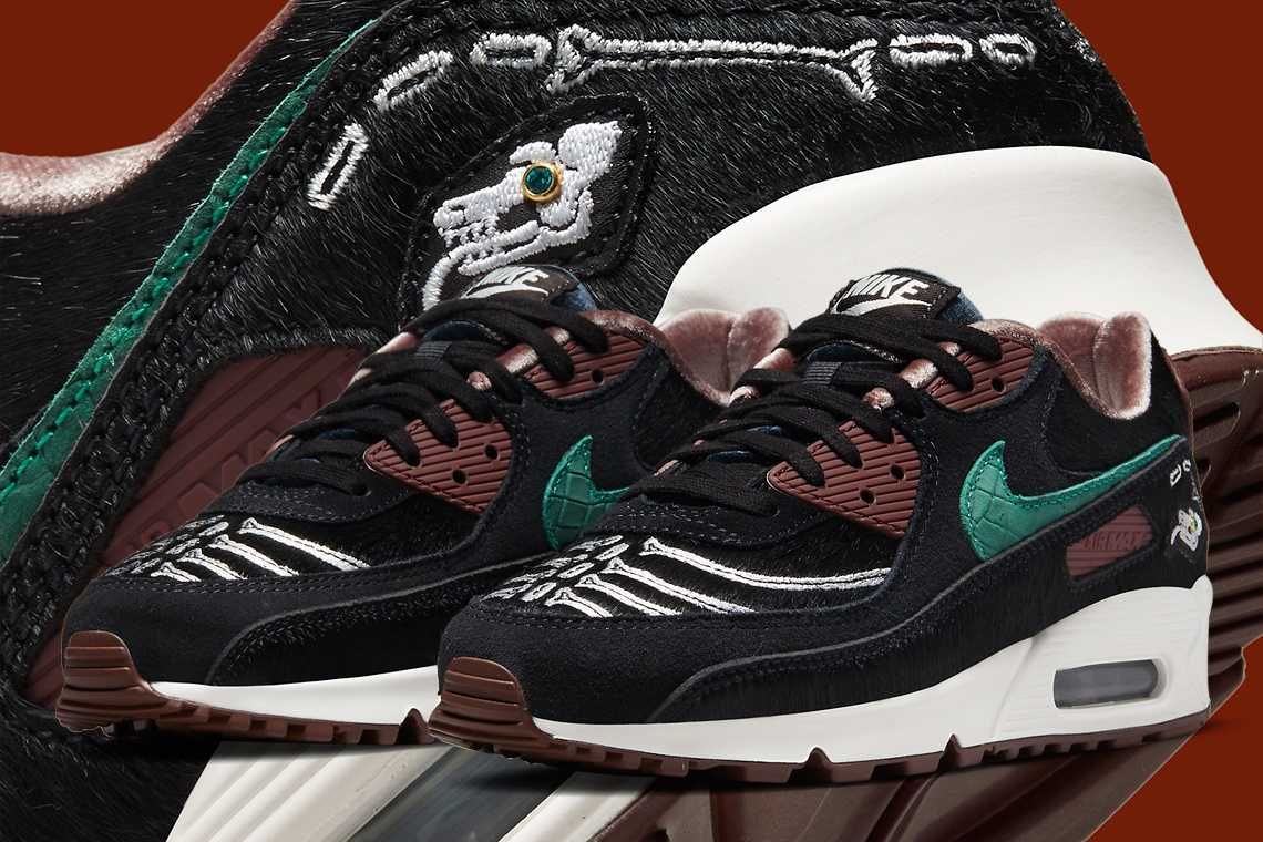 【スニダンで購入可】1/21発売 Nike WMNS Air Max 90 "SiEMPRE Familia" 抽選/定価/販売店舗まとめ 2枚目