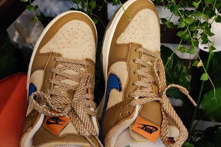 【販売リンクあり】海外3/4発売 Size? × Nike Dunk Low "Dark Driftwood/Photo BlueRattan"抽選/定価/販売店舗まとめ 10枚目