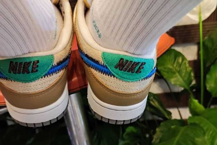 【販売リンクあり】海外3/4発売 Size? × Nike Dunk Low "Dark Driftwood/Photo BlueRattan"抽選/定価/販売店舗まとめ 14枚目