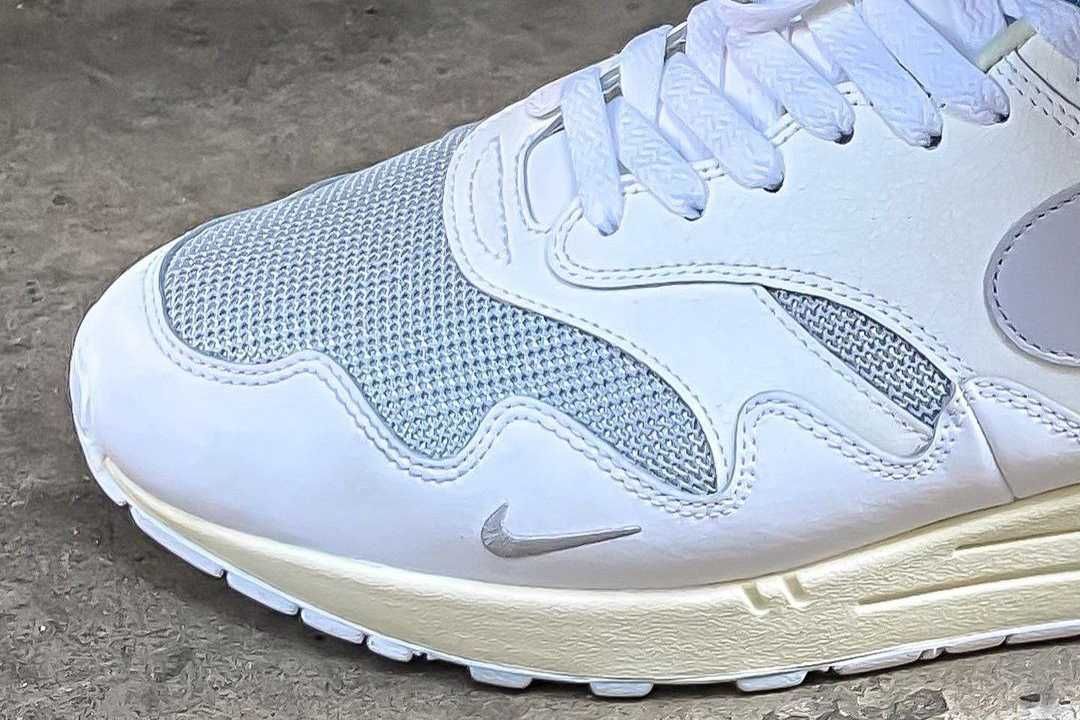 【リーク】Patta × Nike Air Max 1 The Wave "White" 抽選/定価/販売店舗まとめ 5枚目