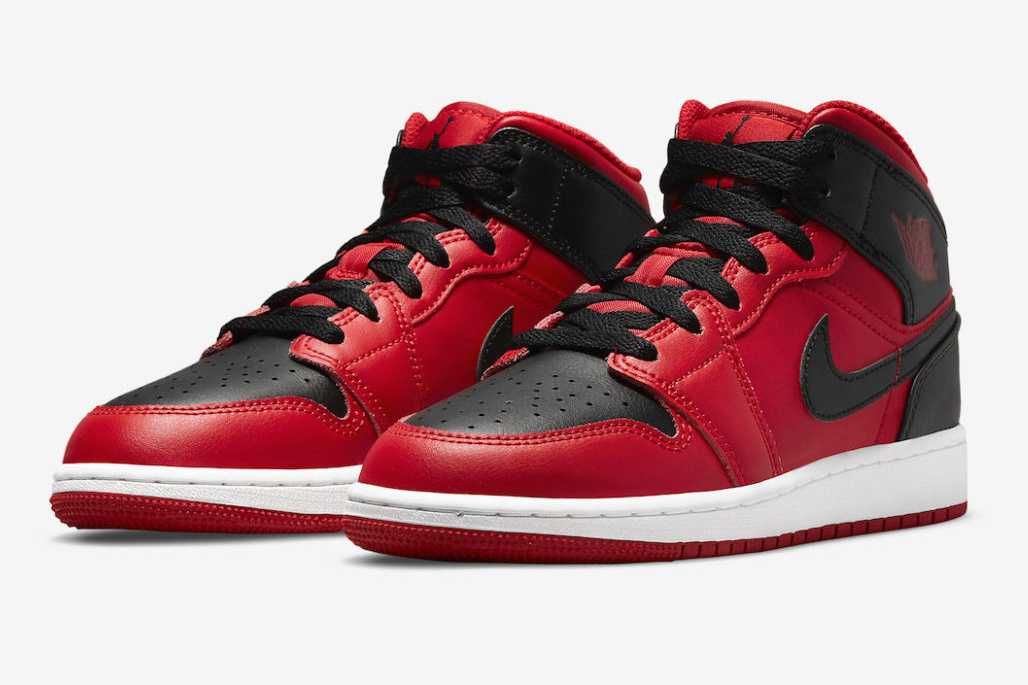 【スニダンで購入可】5/28発売 Nike Air Jordan 1 Mid "Reverse Bred" 抽選/定価/販売店舗まとめ 7枚目