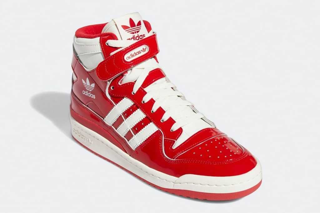 【スニダンで購入可】3/23発売 adidas originals Forum 84 High "Red Patent" 抽選/定価/販売店舗まとめ 6枚目
