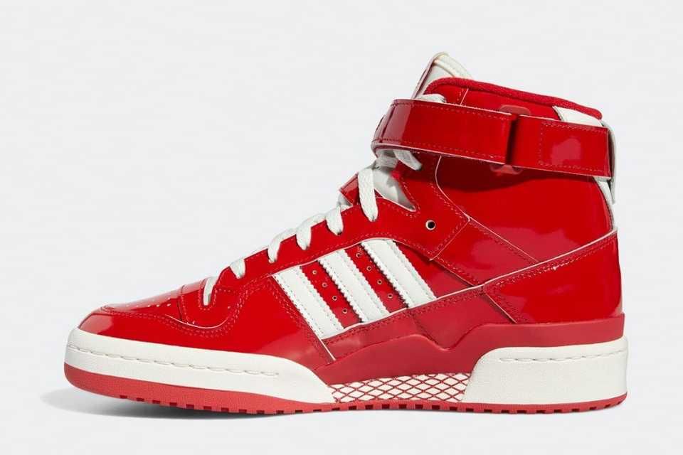 【スニダンで購入可】3/23発売 adidas originals Forum 84 High "Red Patent" 抽選/定価/販売店舗まとめ 5枚目