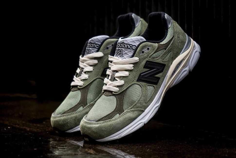 【スニダンで購入可】3/4先行・3/19発売 JJJJound × New Balance 990V3 "Green" 抽選/定価/販売店舗まとめ 8枚目