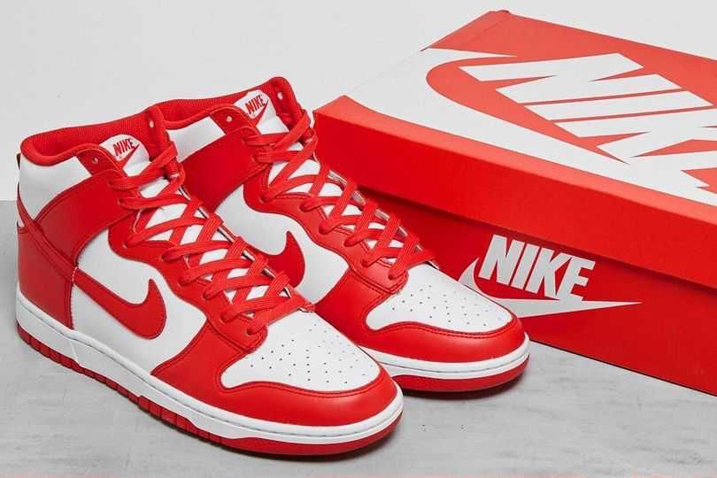 【スニダンで購入可】4/16・4/18発売 Nike Dunk High "Championship White and Red" 抽選/定価/販売店舗まとめ 8枚目