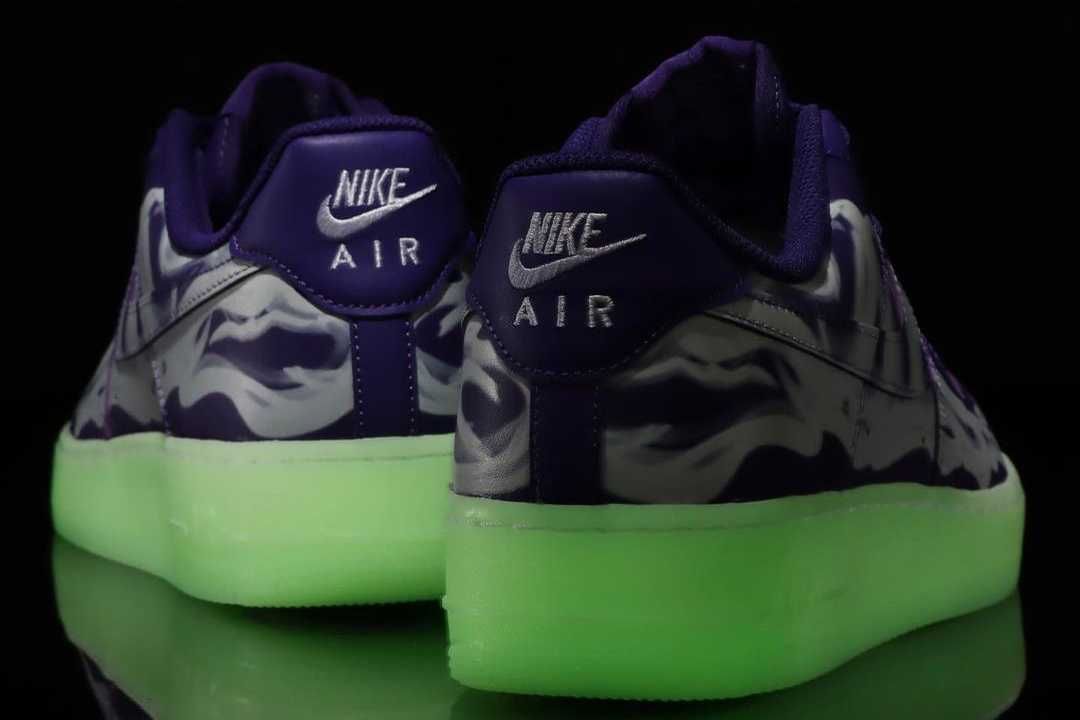 【スニダンで購入可】12/23発売 Nike Air Force 1 "Purple Skeleton" 抽選/定価/販売店舗まとめ 3枚目
