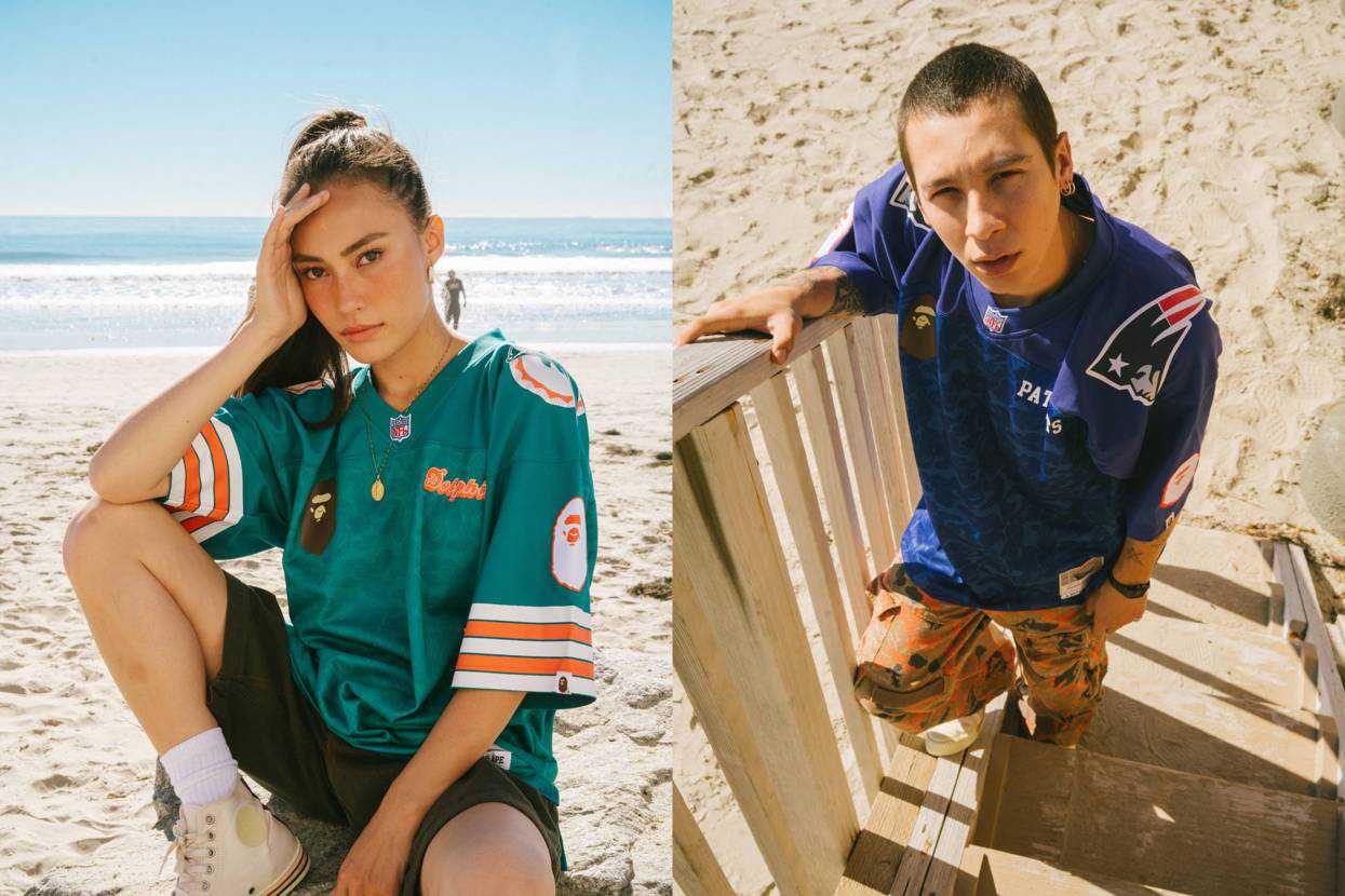 【販売リンクあり】12/18発売 Mitchell&Ness × BAPE NFL Legacy Jersey collection 抽選/定価/販売店舗まとめ 2枚目