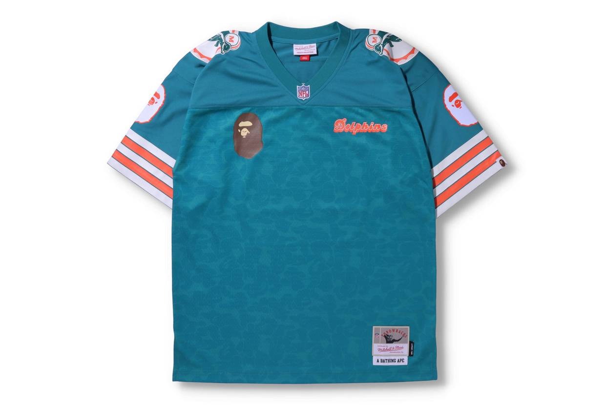 【販売リンクあり】12/18発売 Mitchell&Ness × BAPE NFL Legacy Jersey collection 抽選/定価/販売店舗まとめ 4枚目