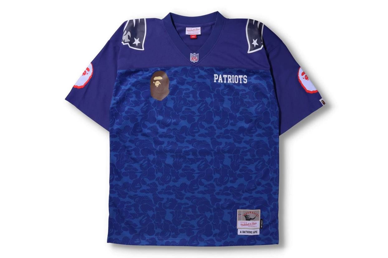 【販売リンクあり】12/18発売 Mitchell&Ness × BAPE NFL Legacy Jersey collection 抽選/定価/販売店舗まとめ 5枚目