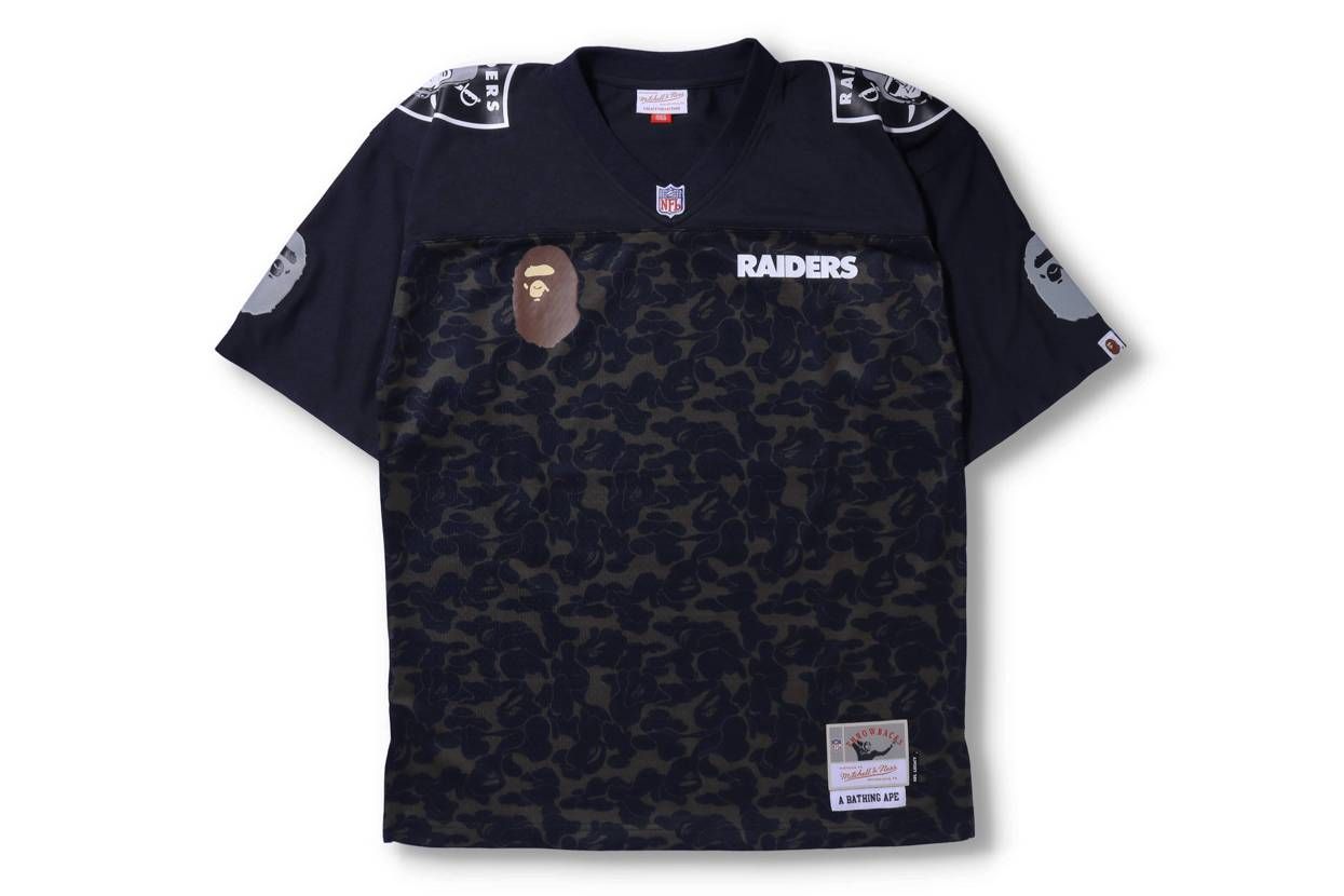 【販売リンクあり】12/18発売 Mitchell&Ness × BAPE NFL Legacy Jersey collection 抽選/定価/販売店舗まとめ 6枚目