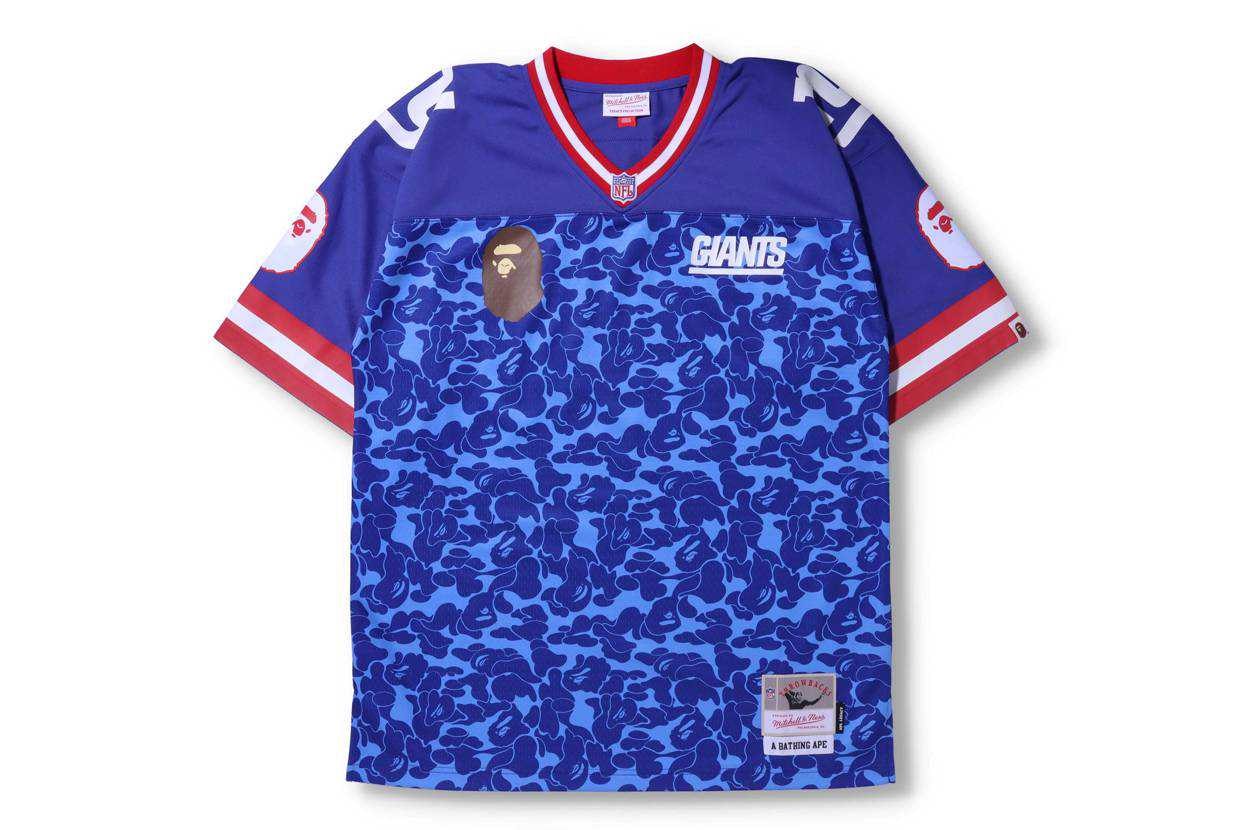 【販売リンクあり】12/18発売 Mitchell&Ness × BAPE NFL Legacy Jersey collection 抽選/定価/販売店舗まとめ 7枚目