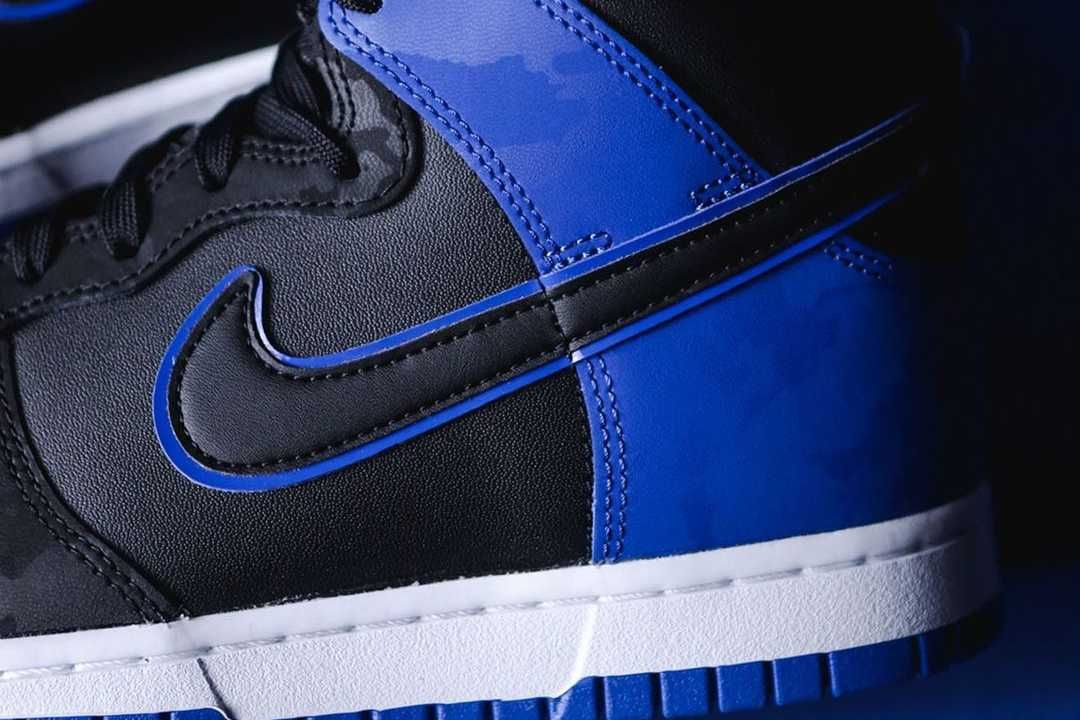 【スニダンで購入可】1/13・1/14発売 Nike Dunk High "Blue Camo" 抽選/定価/販売店舗まとめ 2枚目