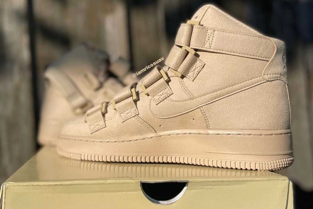 【スニダンで購入可】4/25発売 Billie Eilish × Nike Air Force 1 High '07 SP "Mushroom" 抽選/定価/販売店舗まとめ 21枚目