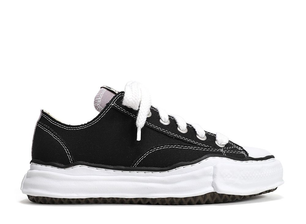 I.T × Maison MIHARA YASUHIRO PETERSON OG Sole Multi Canvas Low-top Sneaker "Black"