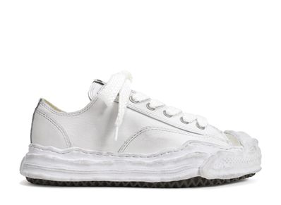 Maison MIHARA YASUHIRO HANK OG DE Sole Leather Low-top Sneaker "White"