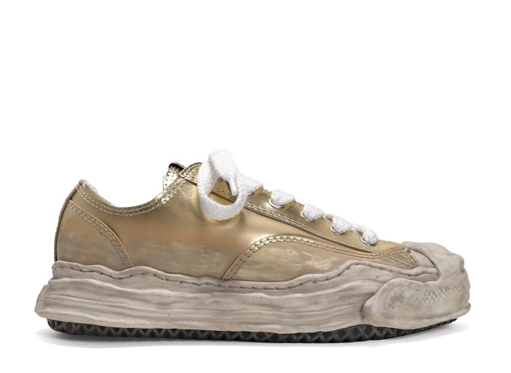 Maison MIHARA YASUHIRO HANK OG DE Sole Leather Low-top Sneaker "Gold"