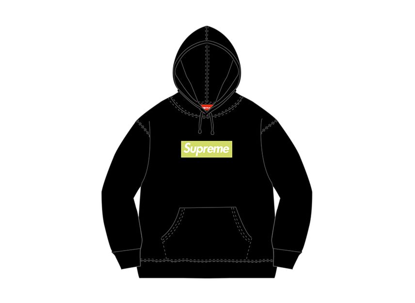 Supreme box 2025 logo hoodie price