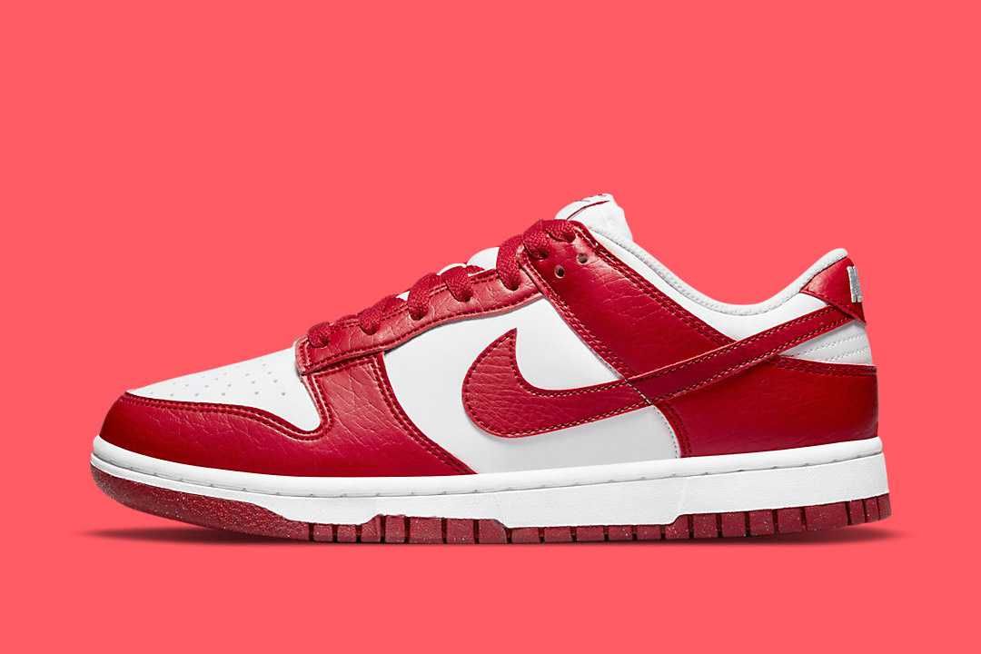 【スニダンで購入可】2/23・3/18発売 Nike WMNS Dunk Low Next Nature "Gym Red" 抽選/定価/販売店舗まとめ 2枚目