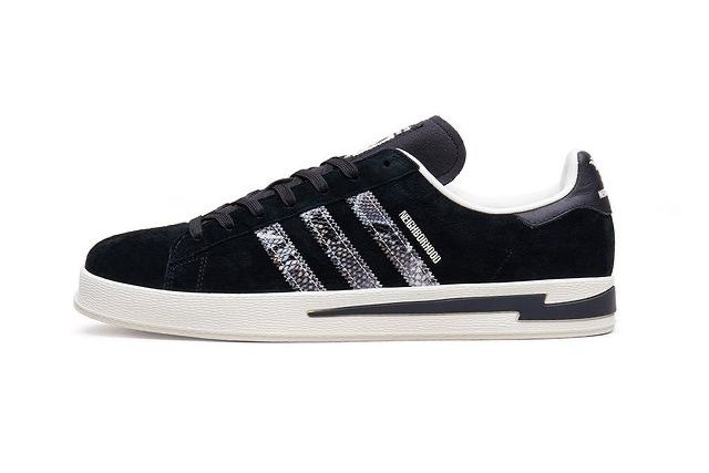 【販売リンクあり】12/24発売 NEIGHBORHOOD × INVINCIBLE × adidas Originals CAMPUS "Black" 抽選/定価/販売店舗まとめ 3枚目