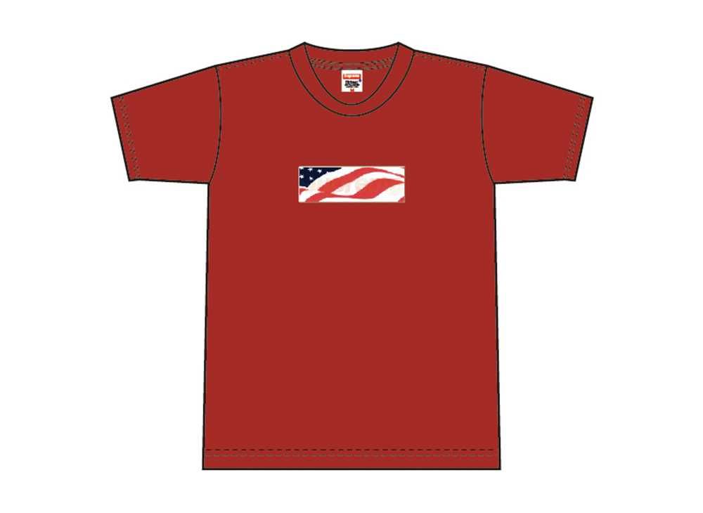 Supreme パトリオットBoxロゴT Supreme Patriot Box Logo Tee 星条旗 T