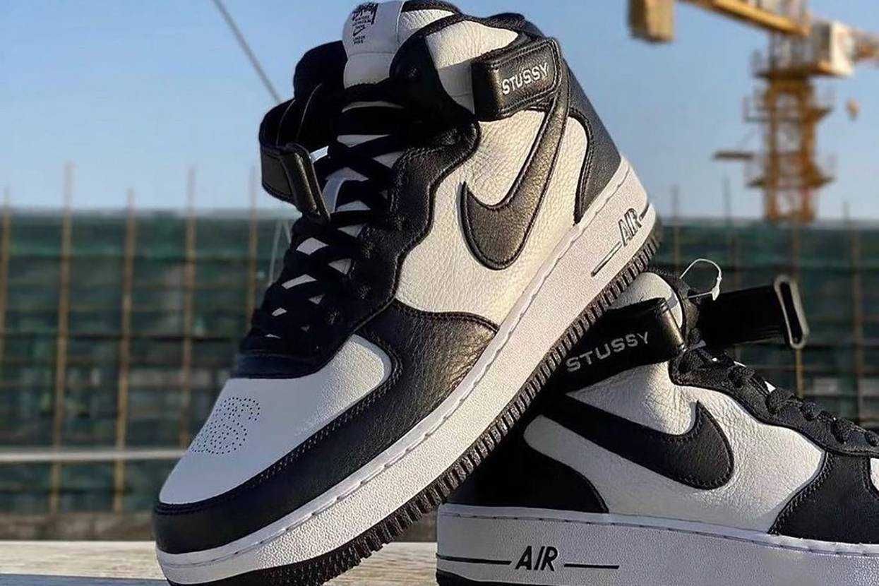 【スニダンで購入可】5/14・5/19発売 Stussy × Nike Air Force 1 Mid 3colors 抽選/定価/販売店舗まとめ 25枚目
