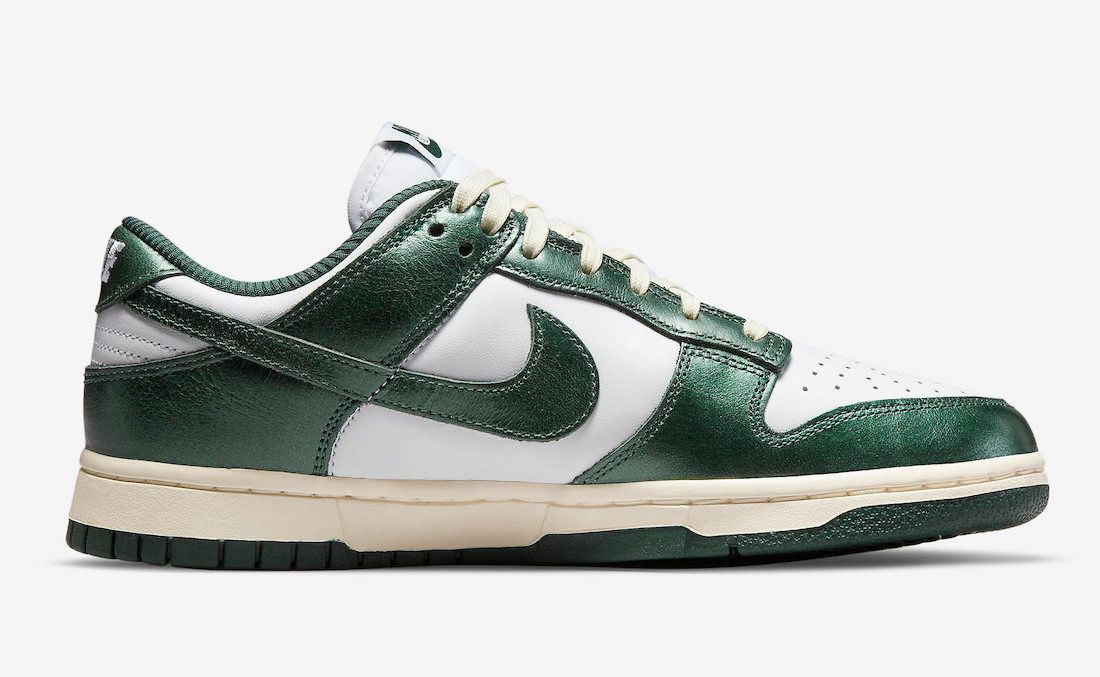 【スニダンで購入可】1/23発売 Nike WMNS Dunk Low "Vintage Green" 抽選/定価/販売店舗まとめ 3枚目