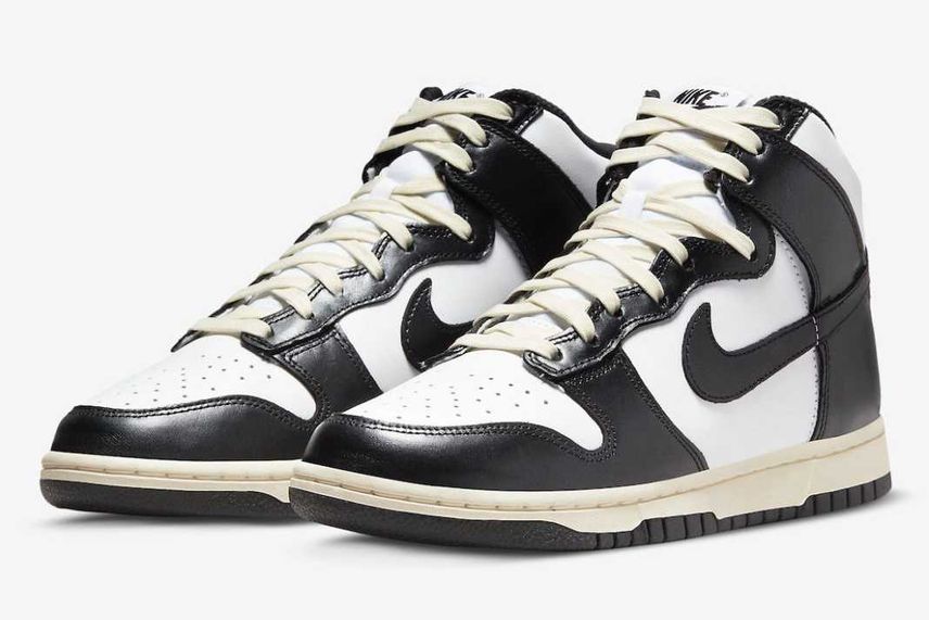 Nike WMNS Dunk High Vintage Black 23.5 - スニーカー