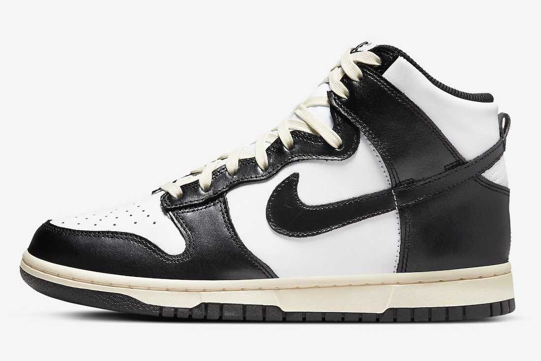 【スニダンで購入可】1/23発売 Nike WMNS Dunk High "Vintage Black" 抽選/定価/販売店舗まとめ 2枚目