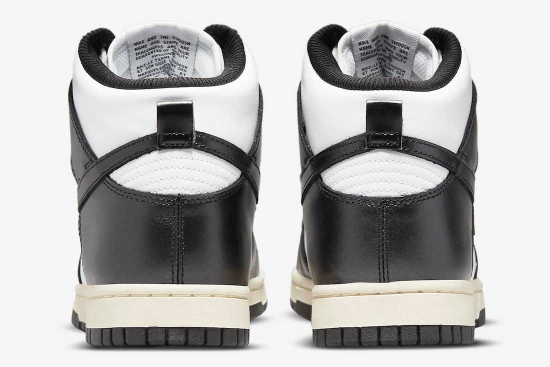 【スニダンで購入可】1/23発売 Nike WMNS Dunk High "Vintage Black" 抽選/定価/販売店舗まとめ 4枚目