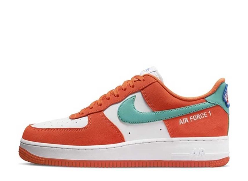 Air force 1 white orange blue best sale