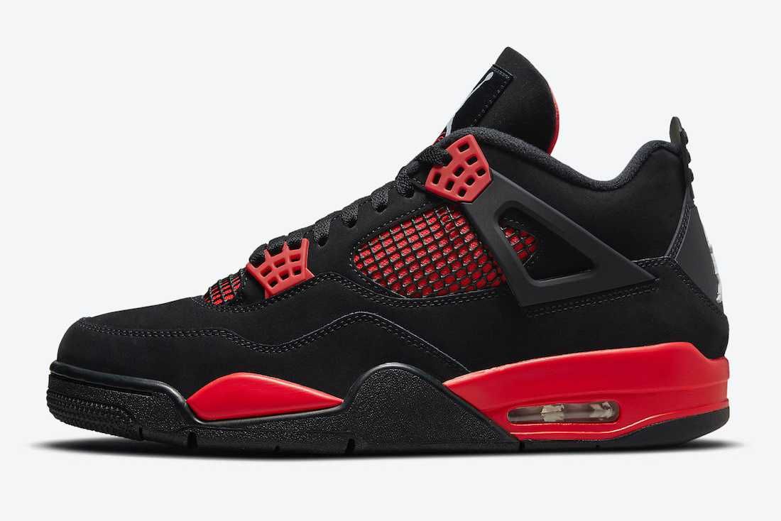 【スニダンで購入可】1/31発売 Nike Air Jordan 4 "Red Thunder/Crimson" 定価/販売店舗まとめ 15枚目