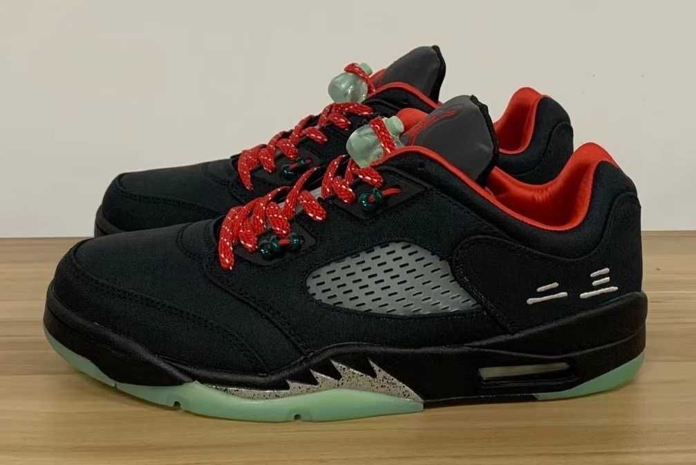 【スニダンで購入可】5/20発売 CLOT × Nike Air Jordan 5 Low "Jade 5 Low" 抽選/定価/販売店舗まとめ 15枚目
