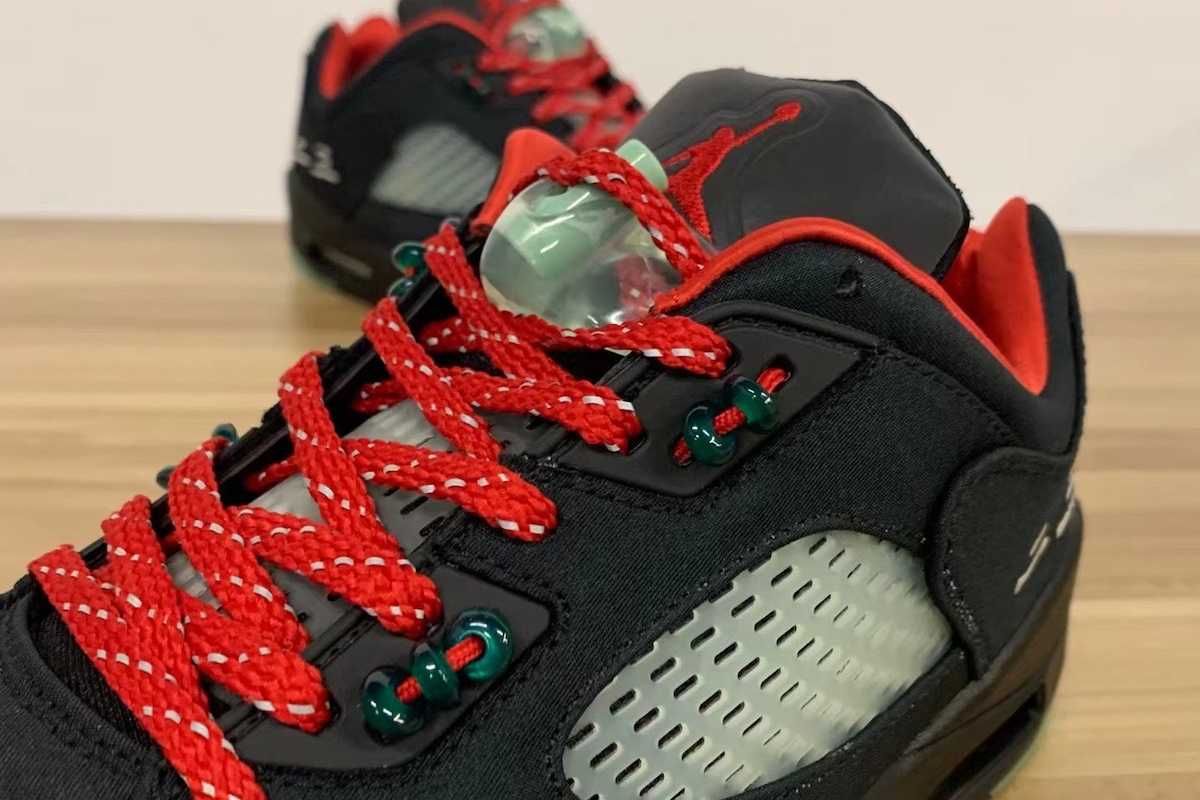 【スニダンで購入可】5/20発売 CLOT × Nike Air Jordan 5 Low "Jade 5 Low" 抽選/定価/販売店舗まとめ 16枚目