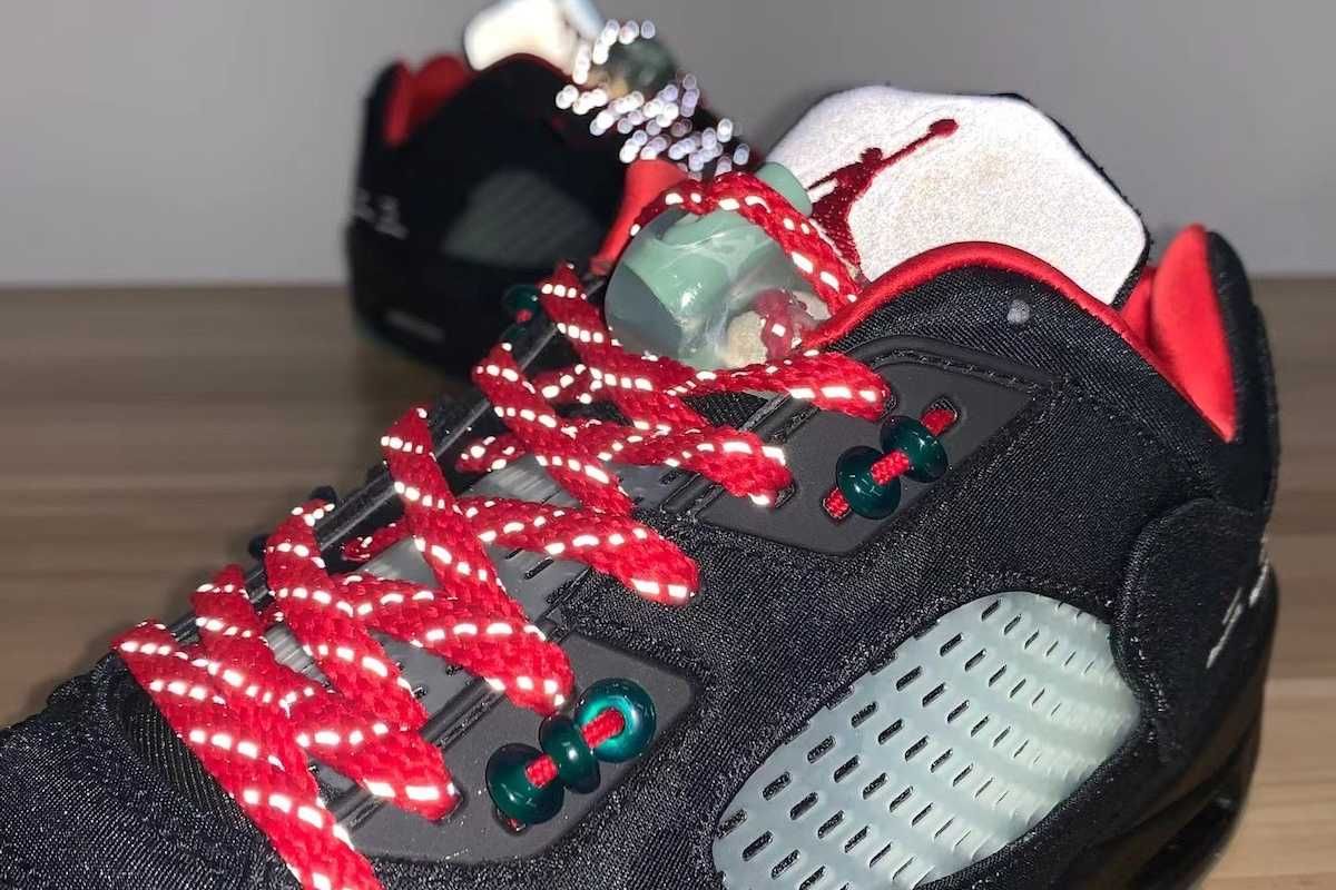 【スニダンで購入可】5/20発売 CLOT × Nike Air Jordan 5 Low "Jade 5 Low" 抽選/定価/販売店舗まとめ 17枚目